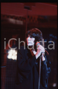 35mm vintage slide* 1985ca MUSICA Juliette GRÉCO Ritratto della cantante (36)