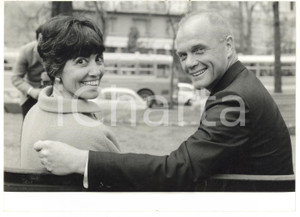 1967 MILANO Astronauta John GLENN con la moglie Annie CASTOR *Foto 18x13 cm
