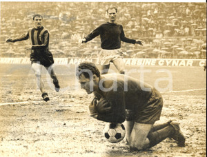 1967 MILANO CALCIO INTER-BOLOGNA 2-1 Parata di Giuseppe VAVASSORI - Foto 24x18