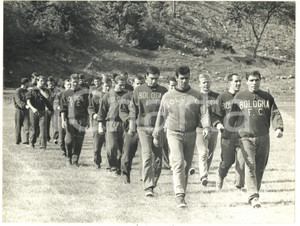 1964 PIEVEPELAGO CALCIO - BOLOGNA Mirko PAVINATO Francesco JANICH in allenamento