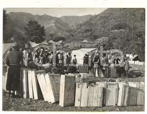 1959 PHUSRE (NEPAL) - ALPINISMO Spedizione francese monte JANNU - Il campo base