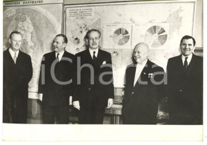 1959 MOSCA Nikita KRUSCIOV - Harold MACMILLAN - Patrick REILLY - Andrej GROMYKO