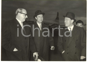 1958 ROMA - UEO Heinrich VON BRENTANO Ministro degli esteri tedesco *Foto 13x18