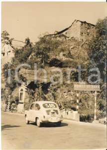 1956 COLLE DI NAVA V Trofeo SUPERCORTEMAGGIORE Passaggio di un concorrente *Foto