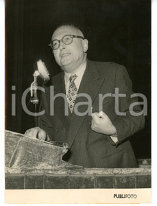 1954 TORINO Teatro Alfieri - Discorso di Pietro NENNI sulla rinascita del PSI