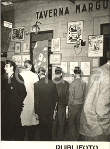 1954 ROMA Via MARGUTTA - Mostra di pittura "Ottobrata Marguttiana" - Foto 13x18