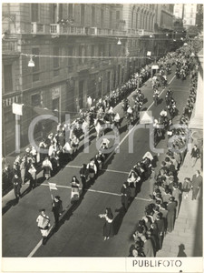 1953 GENOVA Celebrazioni Colombiane - Sfilata costumi SARDEGNA *Foto 18x24 cm