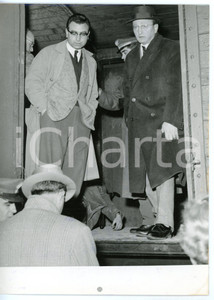 1959 SAN GIULIANO PIEMONTE Disastro ferroviario - Sopralluogo dei Carabinieri