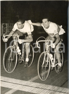 1956 CICLISMO TROFEO BARACCHI Arrivo Vito FAVERO Antonio ULIANA - Foto 13x18