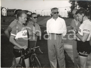 1955 CICLISMO DALMINE Angelo FARINA tra i ciclisti in ritiro per il mondiale