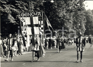 1961 TORINO Regata Repubbliche Marinare - Corteo storico GENOVA al Valentino