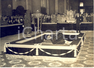 1957 ROMA Chiesa S. Maria degli Angeli - Esposizione salma Beniamino GIGLI *Foto