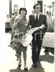 1966 CANNES Festival del Cinema - Grazia Maria BUCCELLA Vittorio GASSMAN *Foto