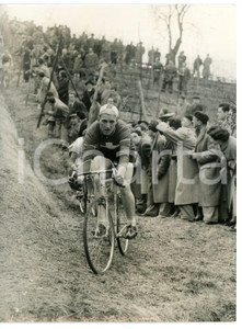 1954 CRENNA Campionati mondiali CICLOCROSS - Hans BIERI in azione *Foto 18x24 cm
