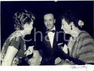 1954 GENOVA Festival della Canzone Francese - Katyna RANIERI *Foto 24x18