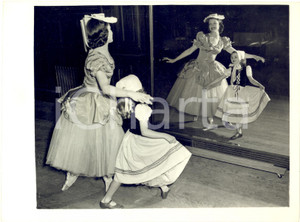 1960 ca LONDON BALLET Gina CHAPPELL and her daughter Diane *Photo 20x25 cm