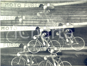 1967 CICLISMO MILANO Vigorelli - Prove Jacques ANQUETIL per record dell'ora FOTO