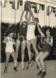 1955 FAENZA BASKET FEMMINILE Incontro ITALIA-AUSTRIA 57-30 - Foto 13x18 cm