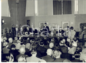 1954 VALDAGNO Premio MARZOTTO - Discorso di Paolo MARZOTTO - Foto 18x13