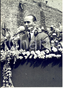 1957 ROMA On. Paolo BONOMI all' 11° Congresso Nazionale COLDIRETTI *Foto 13x18