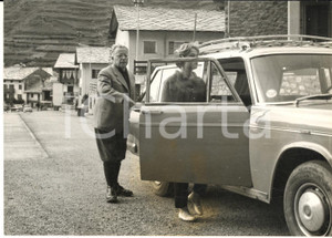 1960 COGNE Palmiro TOGLIATTI in vacanza con la figlia adottiva *Foto 18x13 cm