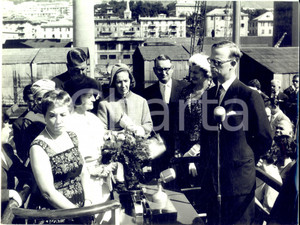 1959 GENOVA Cantieri ANSALDO - Varo superpetroliera BRITISH SIGNAL - Autorità