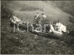 1958 PASSO DEL TURCHINO Aereo della portaerei FORRESTER precipitato *Foto