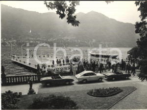 1965 CERNOBBIO Villa d'Este - Piscina galleggiante sul Lago di Como *Foto