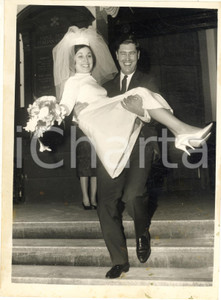 1962 LONDON HOLBORN Marriage of Pierina Maria COLACI - Edward John EWART *Photo