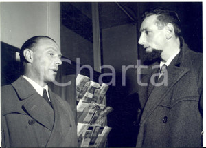 1954 MILANO Riunione sciatori azzurri - Allenatore NORBLUND Giacomo MOSELE Foto