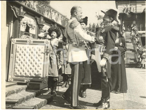 1959 CINEMA Film "Katia" - Curd JURGENS nei panni di Alessandro II sul set *Foto