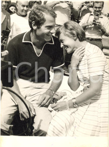 1958 VENEZIA Mostra del Cinema - Maria SCHELL e Christian MARQUAND - Foto 13x18