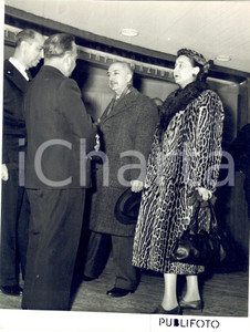 1955 GENOVA M/N "Giulio Cesare" Partenza Leone SIRCANA ambasciatore a La Paz