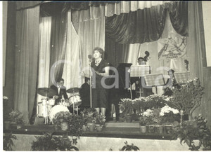 1959 GENOVA SAN MARTINO Marisa BRANDO a una manifestazione canora RAI *Foto