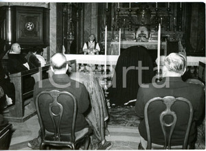 1954 ROMA Via Condotti - Messa per vittime dell'incidente aereo del DC-6 Pi-C294