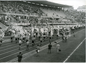 1959 TORINO Universiadi - Cerimonia di chiusura allo Stadio Comunale *Foto 18x13