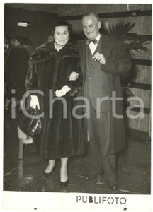 1955 GENOVA Arrivo cantante lirica Gladys SWARTHOUT con M/T Cristoforo Colombo