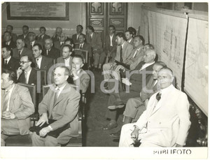 1953 GENOVA Conferenza dell'Associazione di Tecnica Navale *Foto 24x18 cm