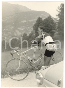 1958  GIRO D'ITALIA Tappa TRENTO-GARDONE RIVIERA - Foratura di Jean BRANKART