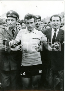 1956 Stadio PESCARA CICLISMO 39°GIRO D'ITALIA Alessandro FANTINI maglia rosa 