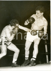 1956 MILANO BOXE Incontro di Santo Stefano - Cherif HAMIA e Altidoro POLIDORI