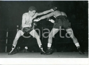 1955 MILANO BOXE Titolo europeo pesi leggeri - Duilio LOI vs Séraphin FERRER