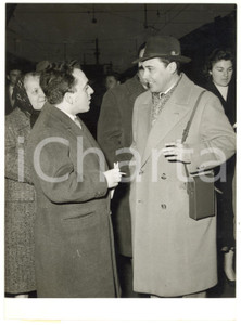 1957 MILANO Stazione Centrale - Arrivo del tenore Mario DEL MONACO *Foto