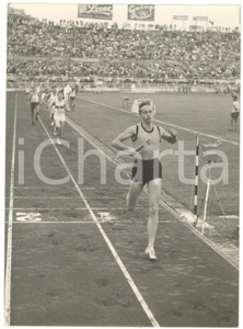 1959 TORINO UNIVERSIADI Staffetta maschile  4x400 - Vittoria GERMANIA Foto 13x18