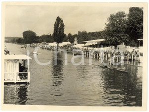 1955 HENLEY REGATTA - S.C. MOTO GUZZI winning Stewards' Challenge Cup *Photo