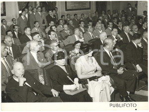 1953 GENOVA Conferenza dell'Associazione Tecnica Navale - Foto 24x18 cm