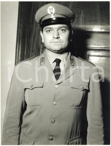 1967 MILANO Rapina al BANCO DI NAPOLI - Il brigadiere D'AMBROSIO *Foto 18x24 cm
