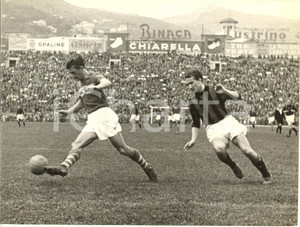 1953 CALCIO SERIE A SAMPDORIA-MILAN Pietro PODESTA' e Albano VICARIOTTO *Foto
