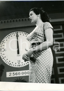 1956 LASCIA O RADDOPPIA? Marisa ZOCCHI La concorrente in gara *Foto 13x18