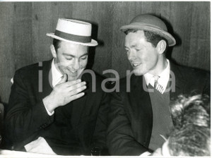 1961 LONDON - FOOTBALL Tottenham's Christmas Luncheon - Jimmy GREAVES Les ALLEN 